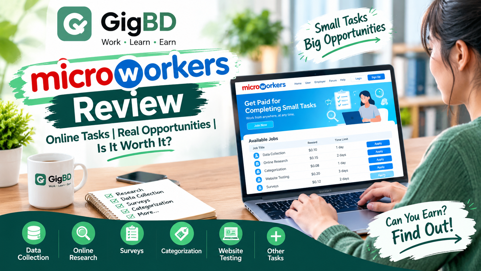 Microworkers Review: Tasks, Requirements and Payments